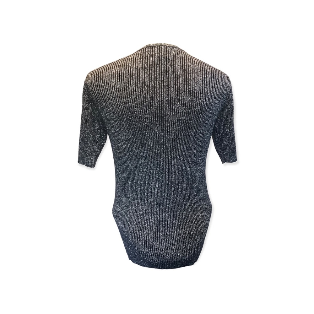 Country Shop Silk Ribbed Top - Picture 3 of 10